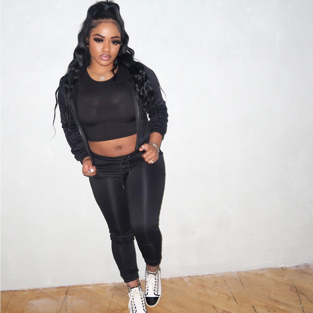 3 piece jogger, all sizes available. Brand new, available in black & grey